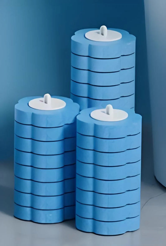 🚽Disposable Toilet Brush Set -with Built-In Cleaner & 60Refills🚽